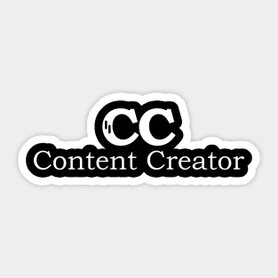 Content Creator - 03 Sticker